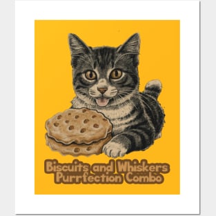 Biscuit And Whiskers Purfection Combo Posters and Art